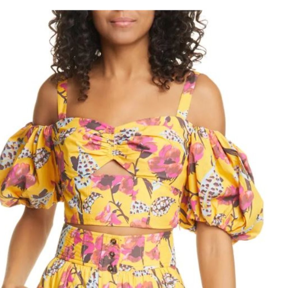 A.L.C. Melody Floral Top NWT SZ 14